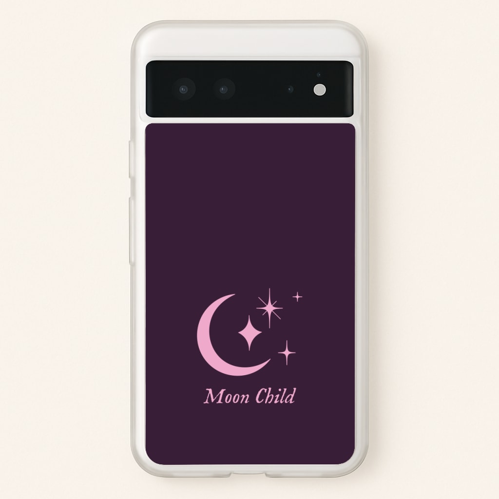 Moon Child - Goth Aesthetic Phone Case for Google Pixel 6