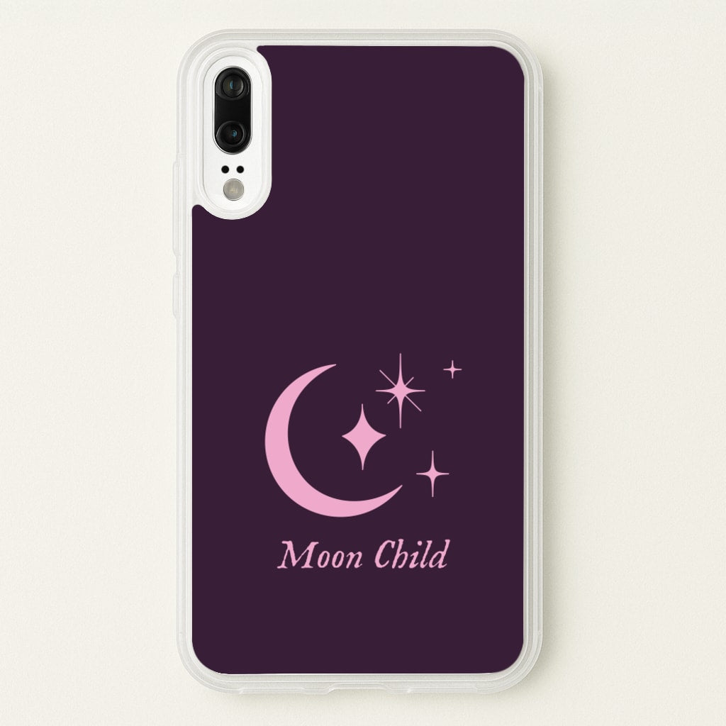 Moon Child - Goth Aesthetic Phone Case for Huawei P20