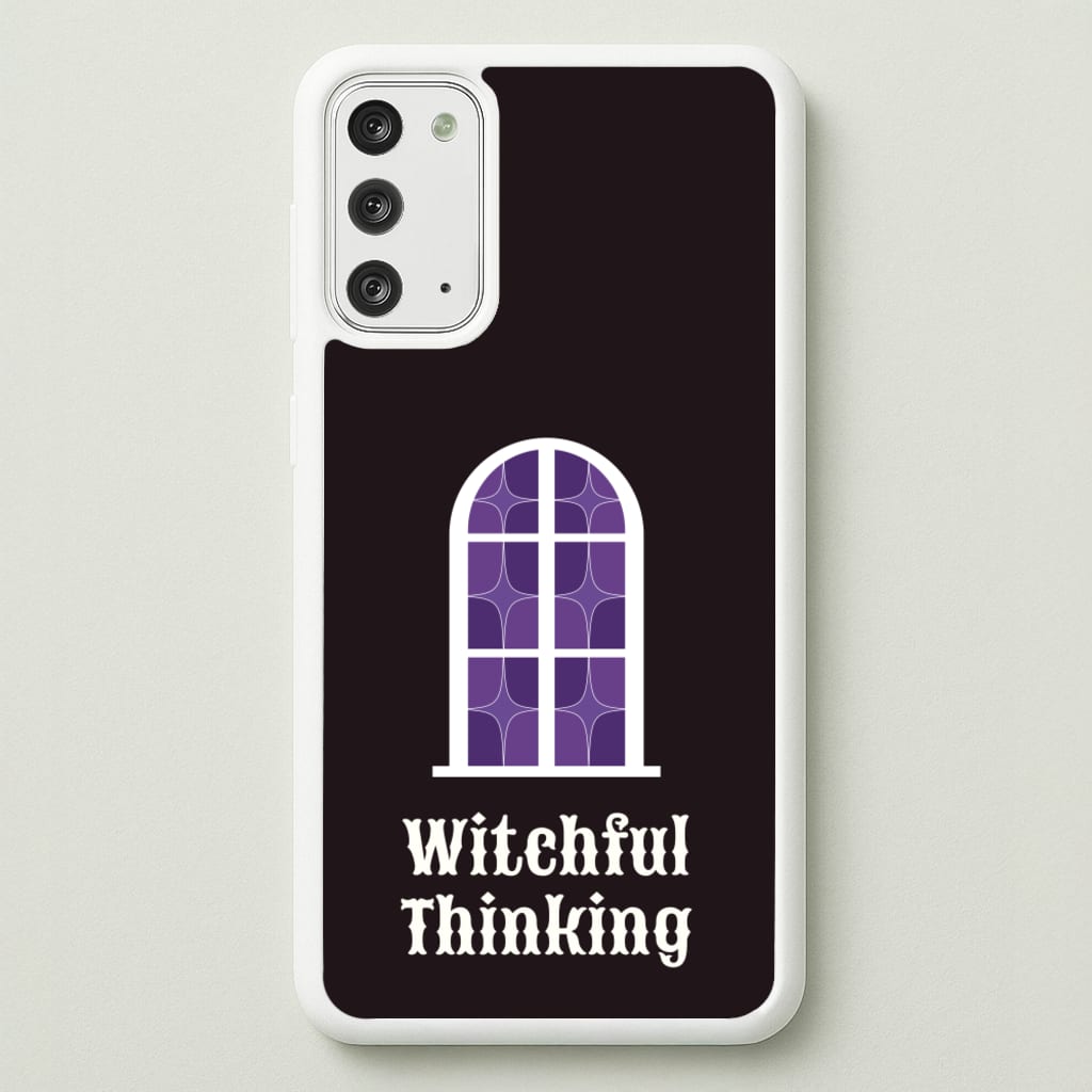 Witchful Thinking - Goth Aesthetic Phone Case for Galaxy Note 20