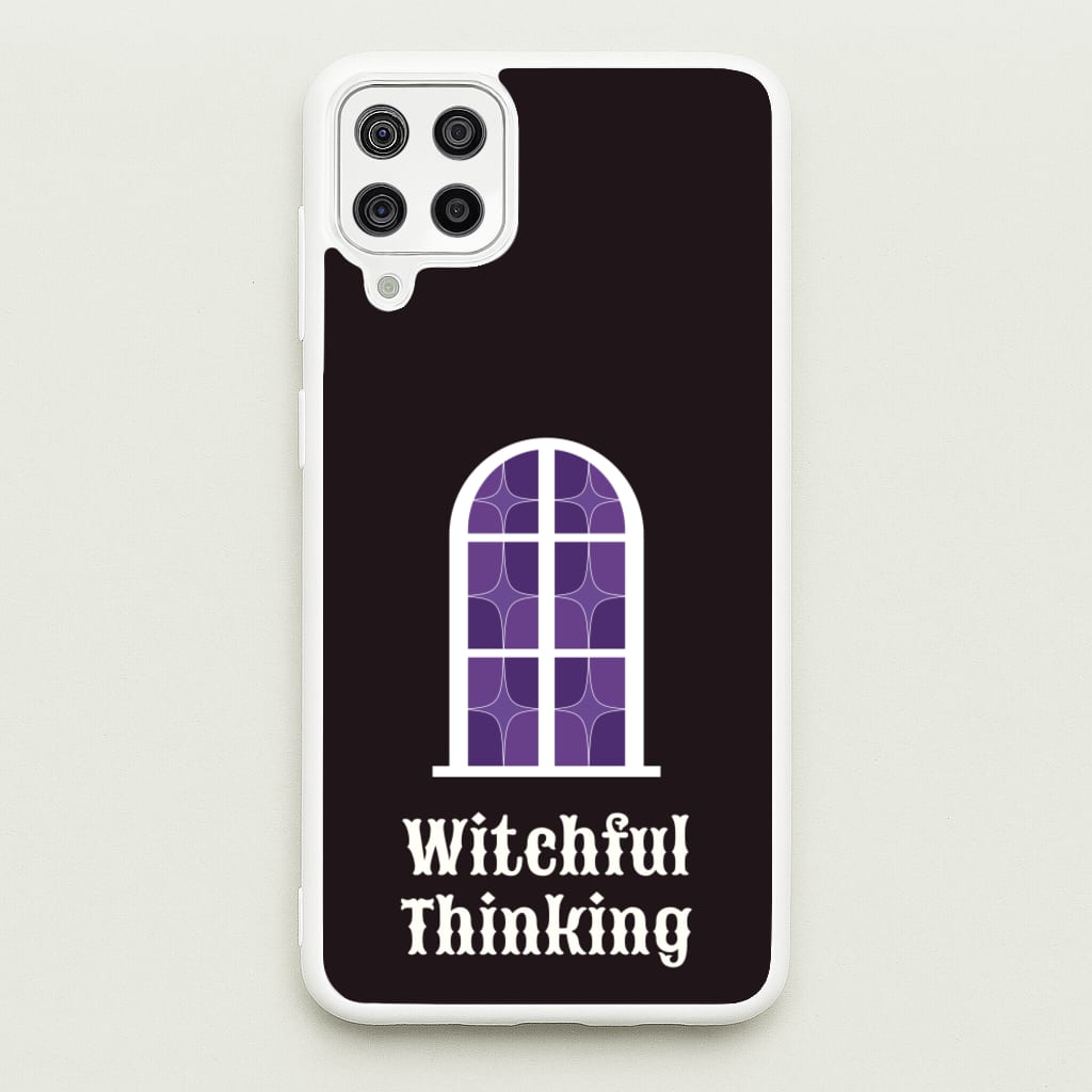 Witchful Thinking - Goth Aesthetic Phone Case for Galaxy A12