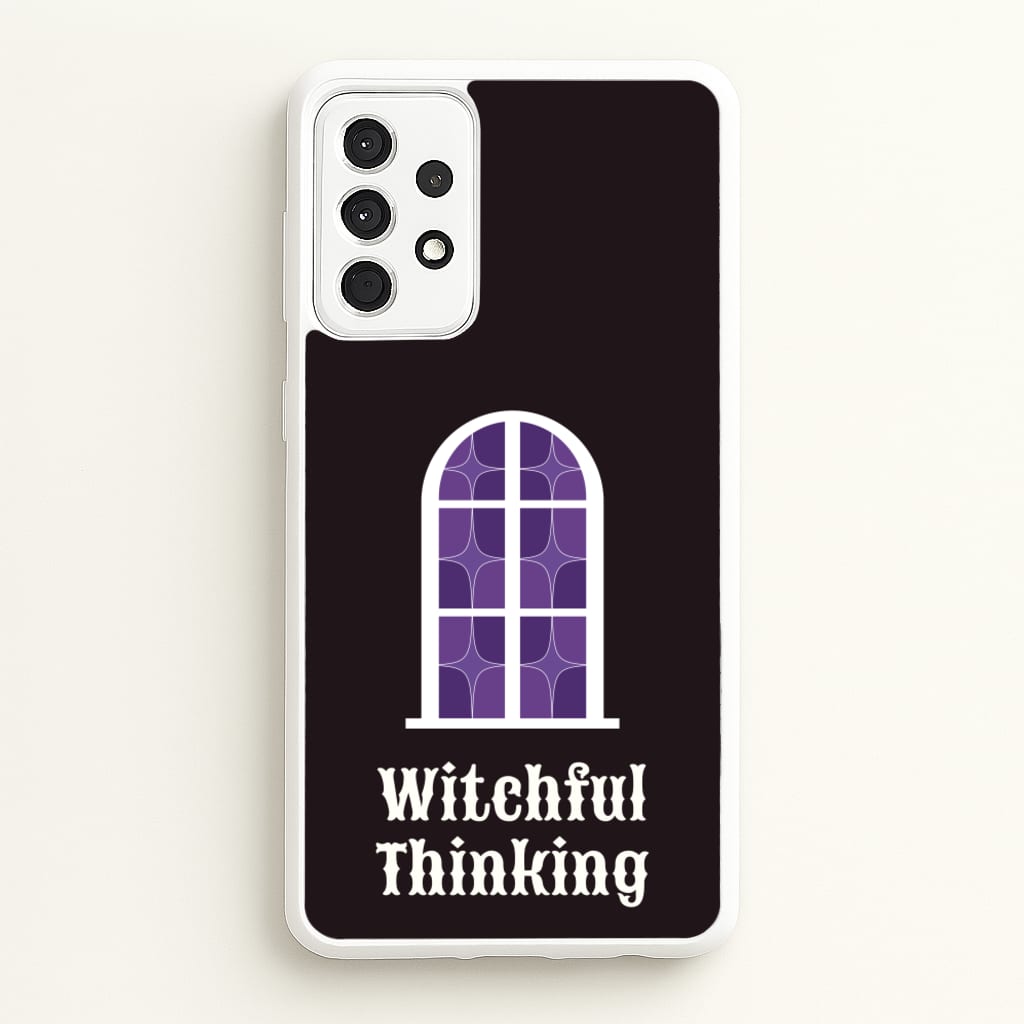 Witchful Thinking - Goth Aesthetic Phone Case for Galaxy A52 / A52s