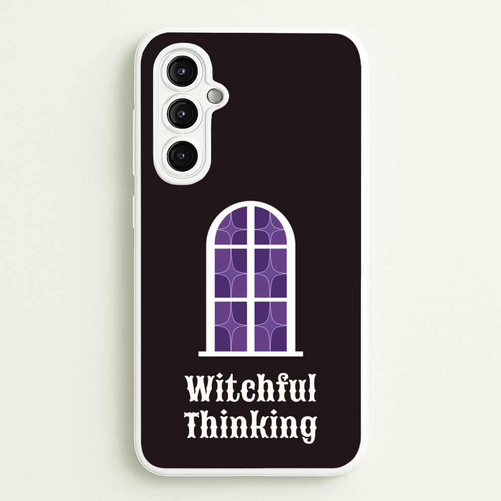Witchful Thinking - Goth Aesthetic Phone Case for Galaxy A14