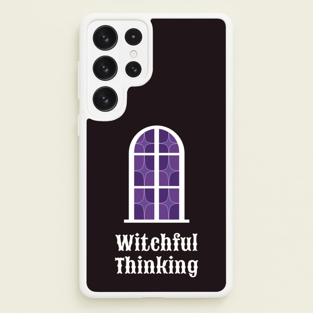 Witchful Thinking - Goth Aesthetic Phone Case for Galaxy S22 Ultra