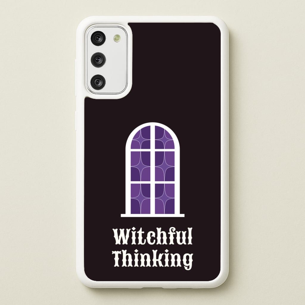 Witchful Thinking - Goth Aesthetic Phone Case for Galaxy A41