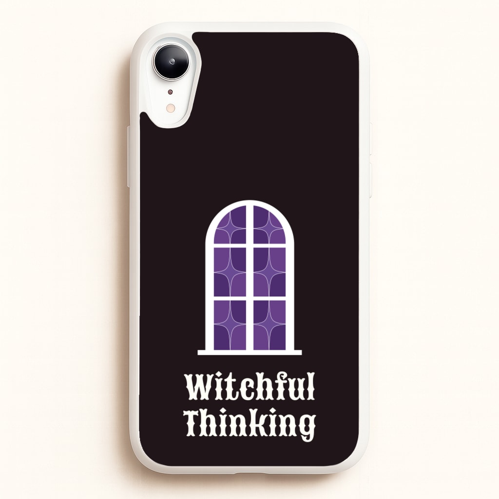 Witchful Thinking - Goth Aesthetic Phone Case for iPhone XR