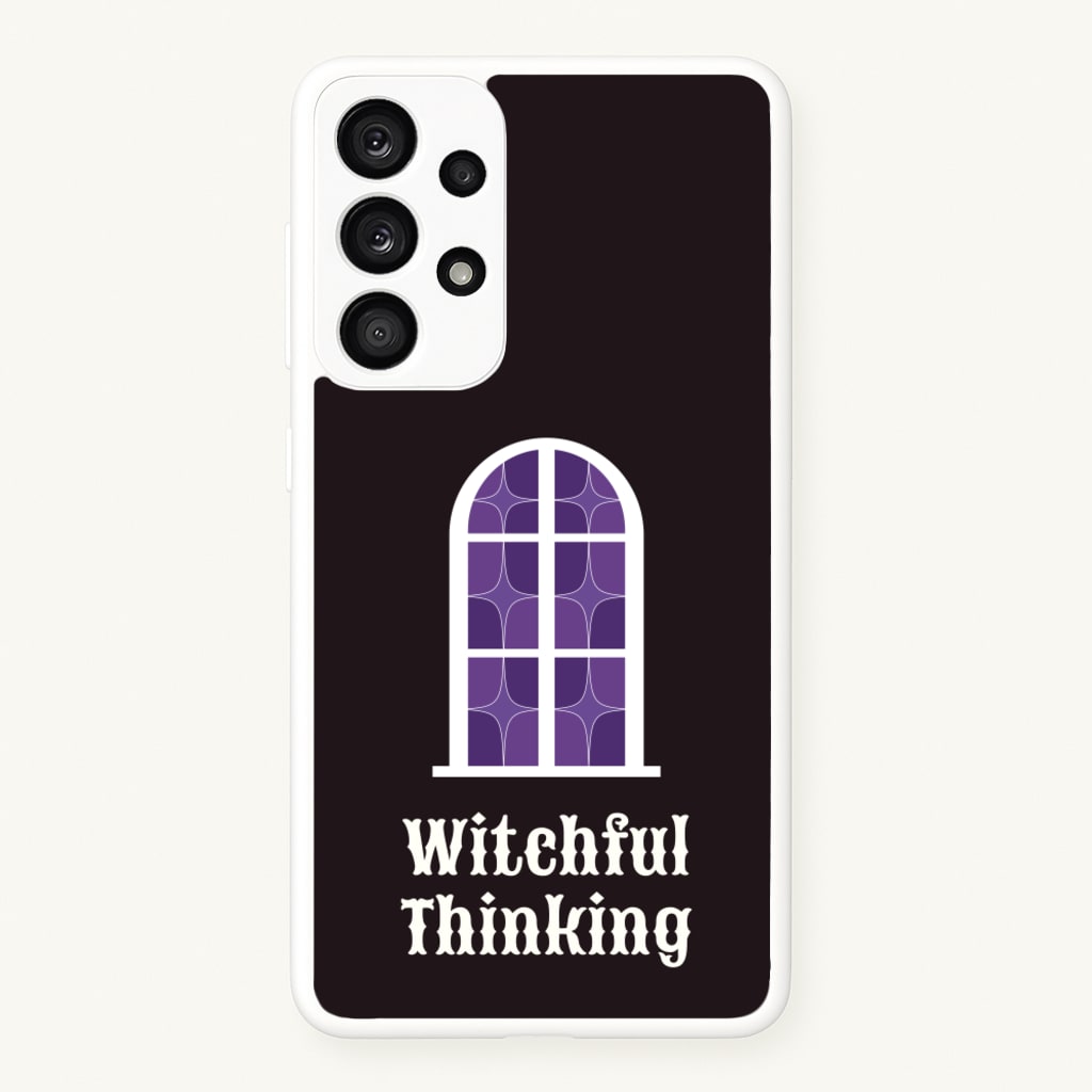 Witchful Thinking - Goth Aesthetic Phone Case for Galaxy A53