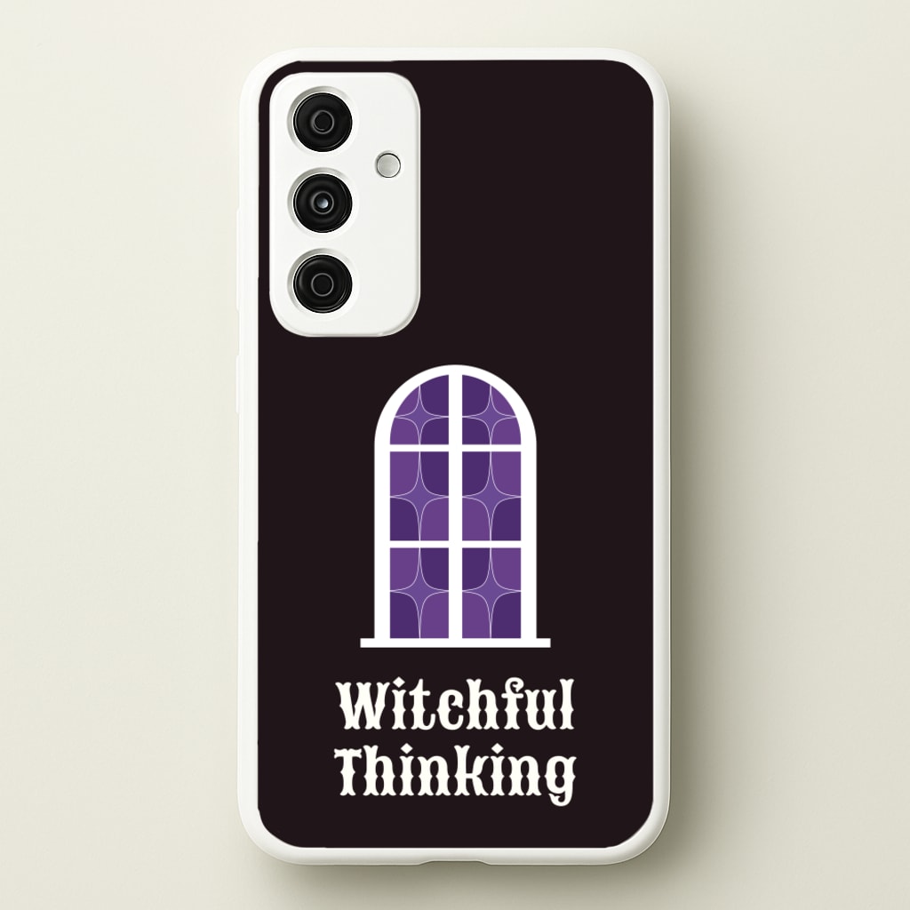 Witchful Thinking - Goth Aesthetic Phone Case for Galaxy A35