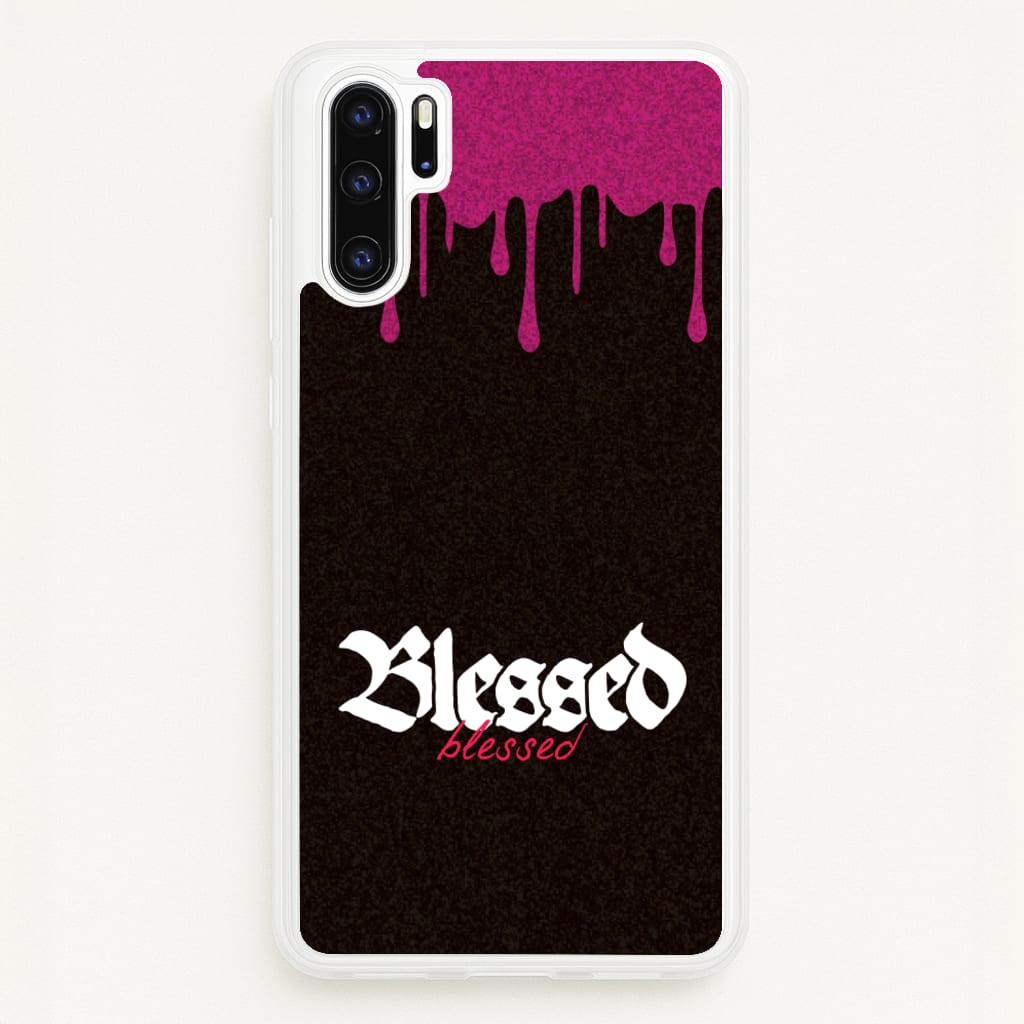 Glitter Blessed - Goth Aesthetic Phone Case for Huawei P30 Pro
