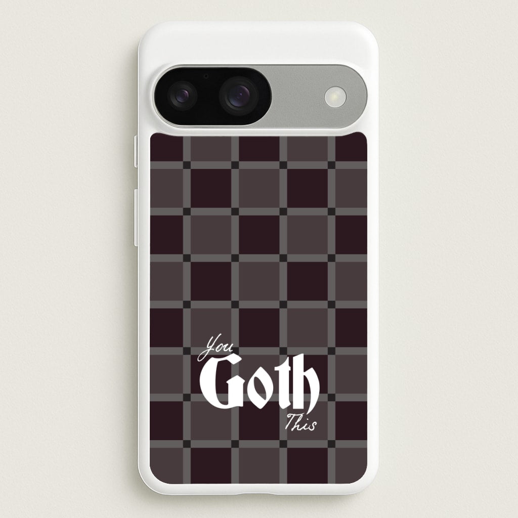 You Goth This Tartan - Goth Aesthetic Phone Case for Google Pixel 9 / 9 Pro