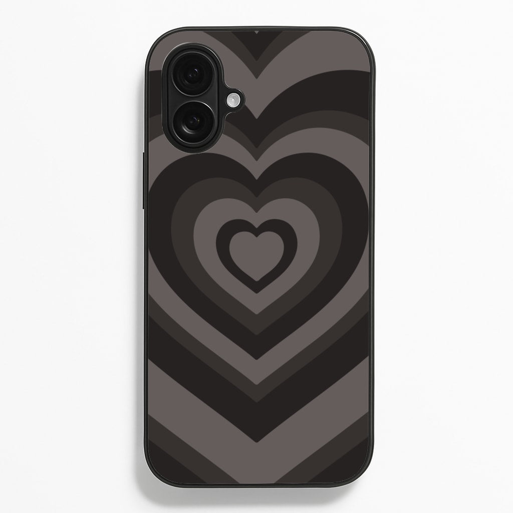 Abstract Black Heart Phone Case