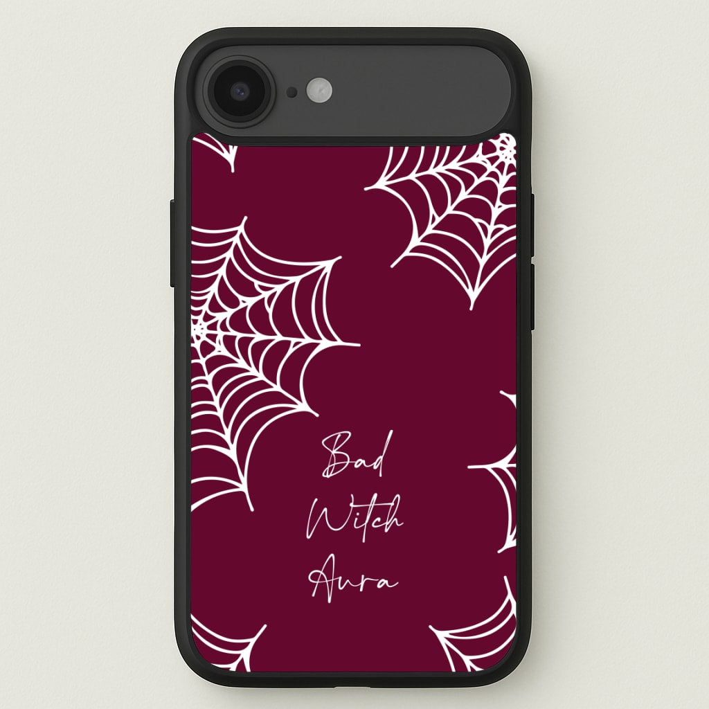 Bad Witch Aura Spider Webs Phone Case for iPhone 17 Air