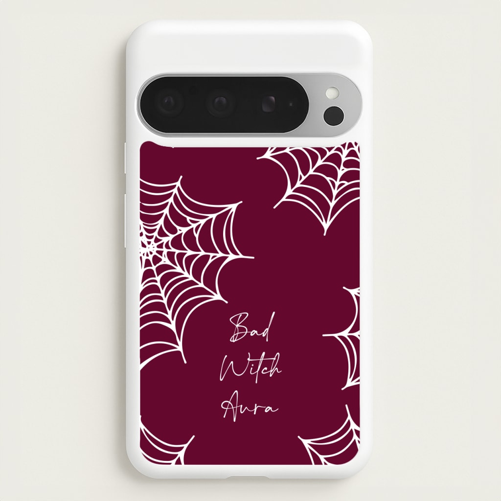 Bad Witch Aura Spider Webs - Goth Aesthetic Phone Case for Google Pixel 9 Pro XL