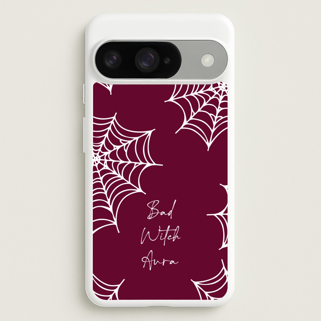 Bad Witch Aura Spider Webs Phone Case for Google Pixel 10 / 10 Pro
