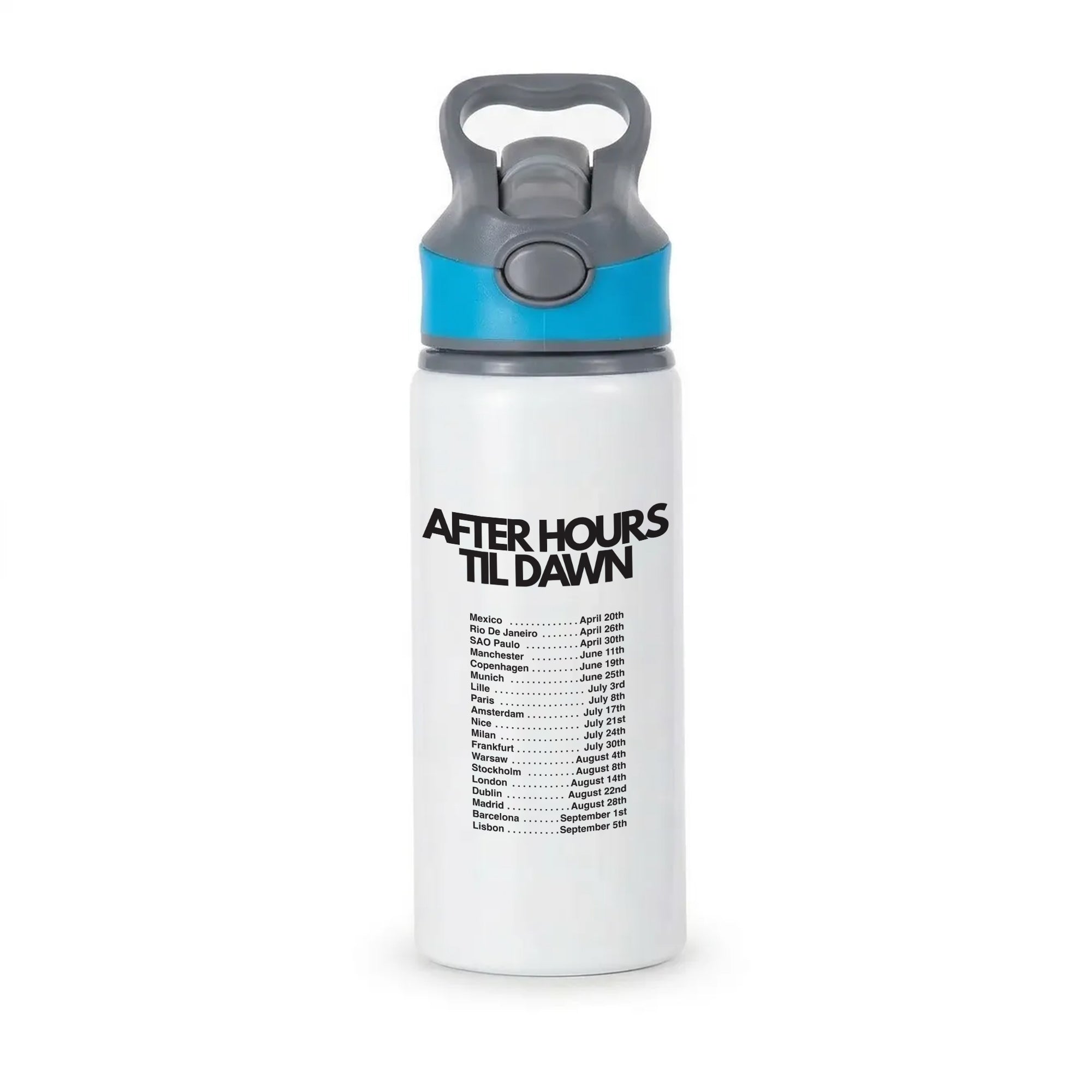 2026 Tour AHTD Active Water Bottle - Blue