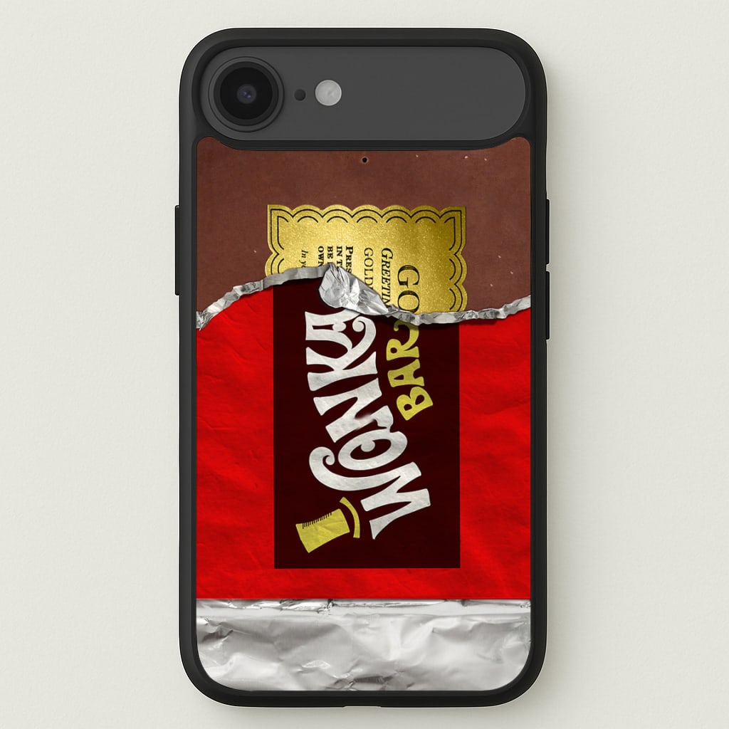 Wonka Bar Golden Ticket Phone Case for iPhone 17 Air