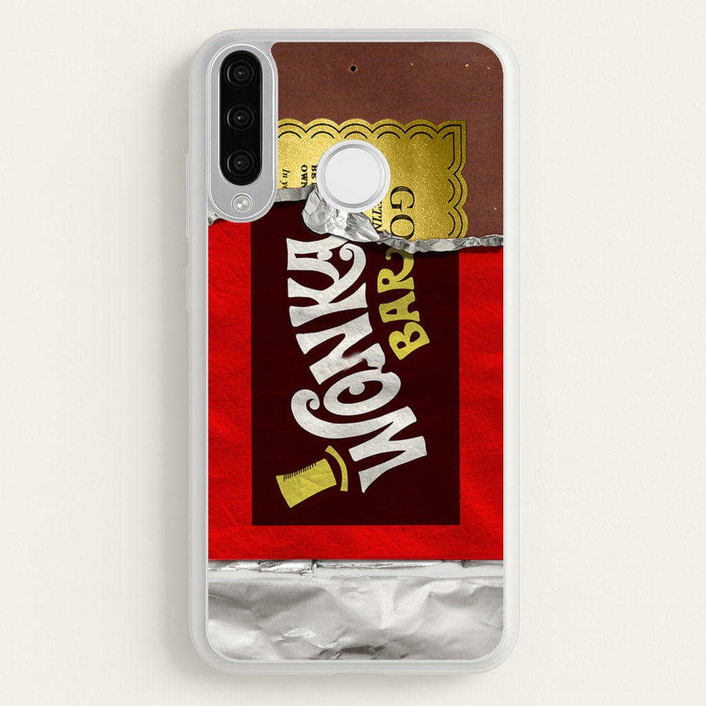 Wonka Bar Golden Ticket - Phone Case for Huawei P30 Lite