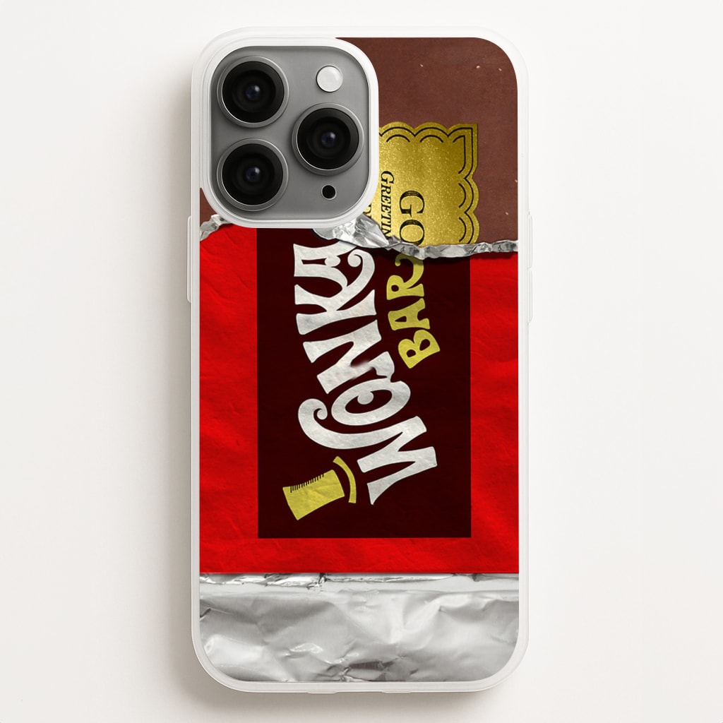 Wonka Bar Golden Ticket - Phone Case for iPhone 11 Pro Max