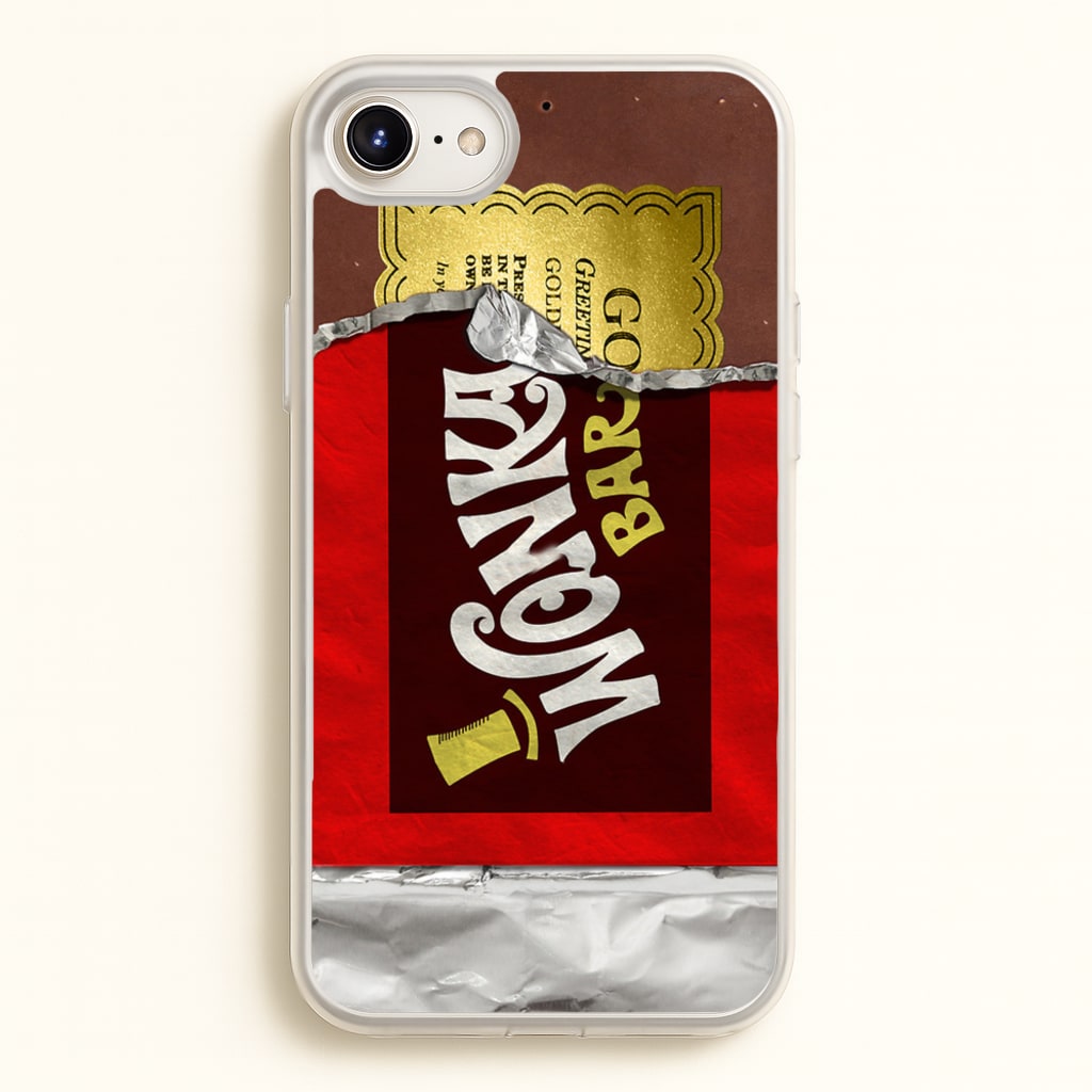 Wonka Bar Golden Ticket - Phone Case for iPhone 6 Plus / 7 Plus / 8 Plus