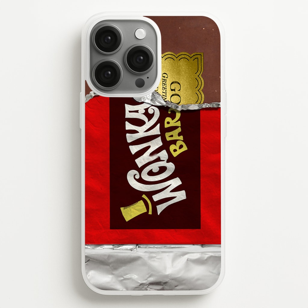 Wonka Bar Golden Ticket - Phone Case for iPhone 13 Pro Max