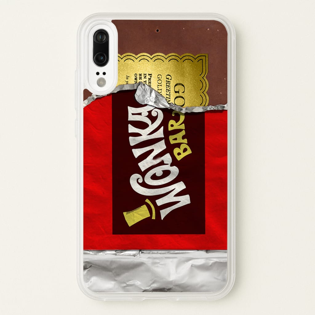 Wonka Bar Golden Ticket - Phone Case for Huawei P20