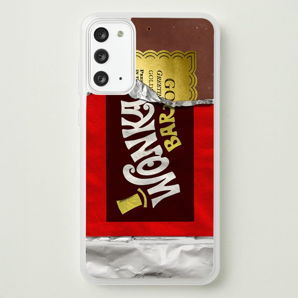 Wonka Bar Golden Ticket - Phone Case for Galaxy Note 20