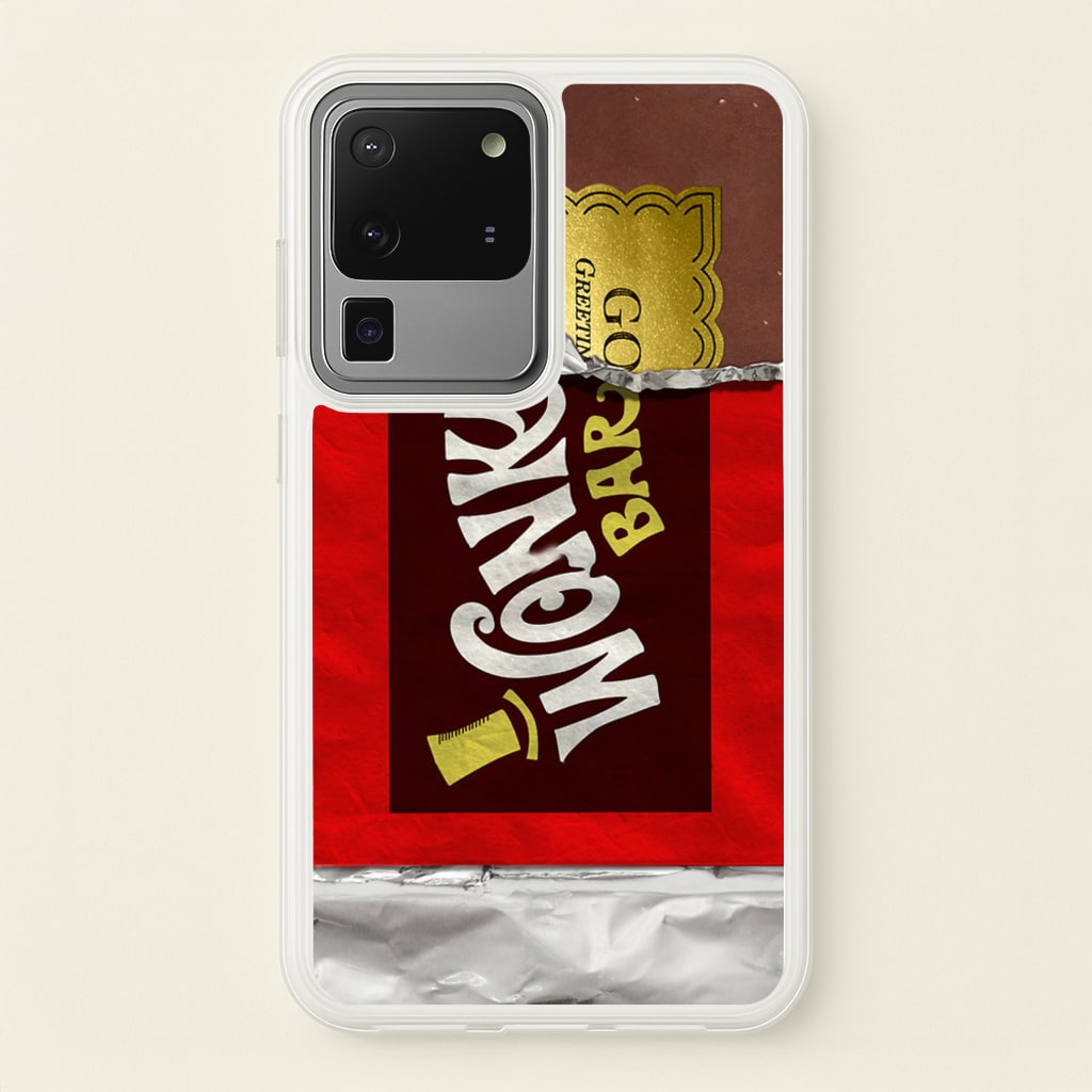 Wonka Bar Golden Ticket - Phone Case for Galaxy S20 Ultra