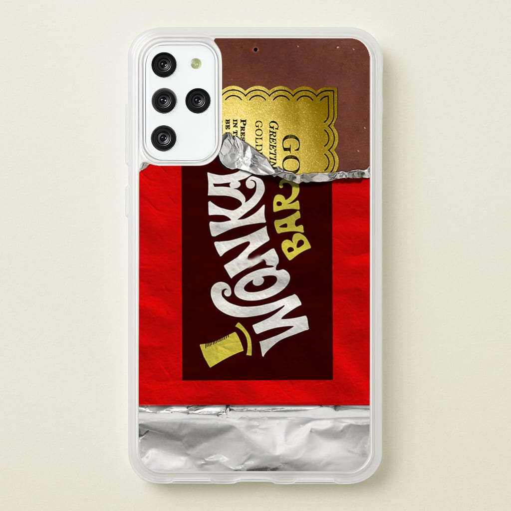 Wonka Bar Golden Ticket - Phone Case for Galaxy S20 Plus