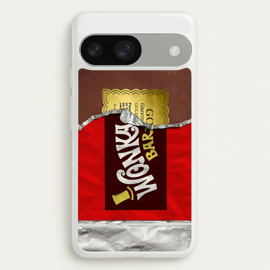 Wonka Bar Golden Ticket - Phone Case for Google Pixel 9 / 9 Pro