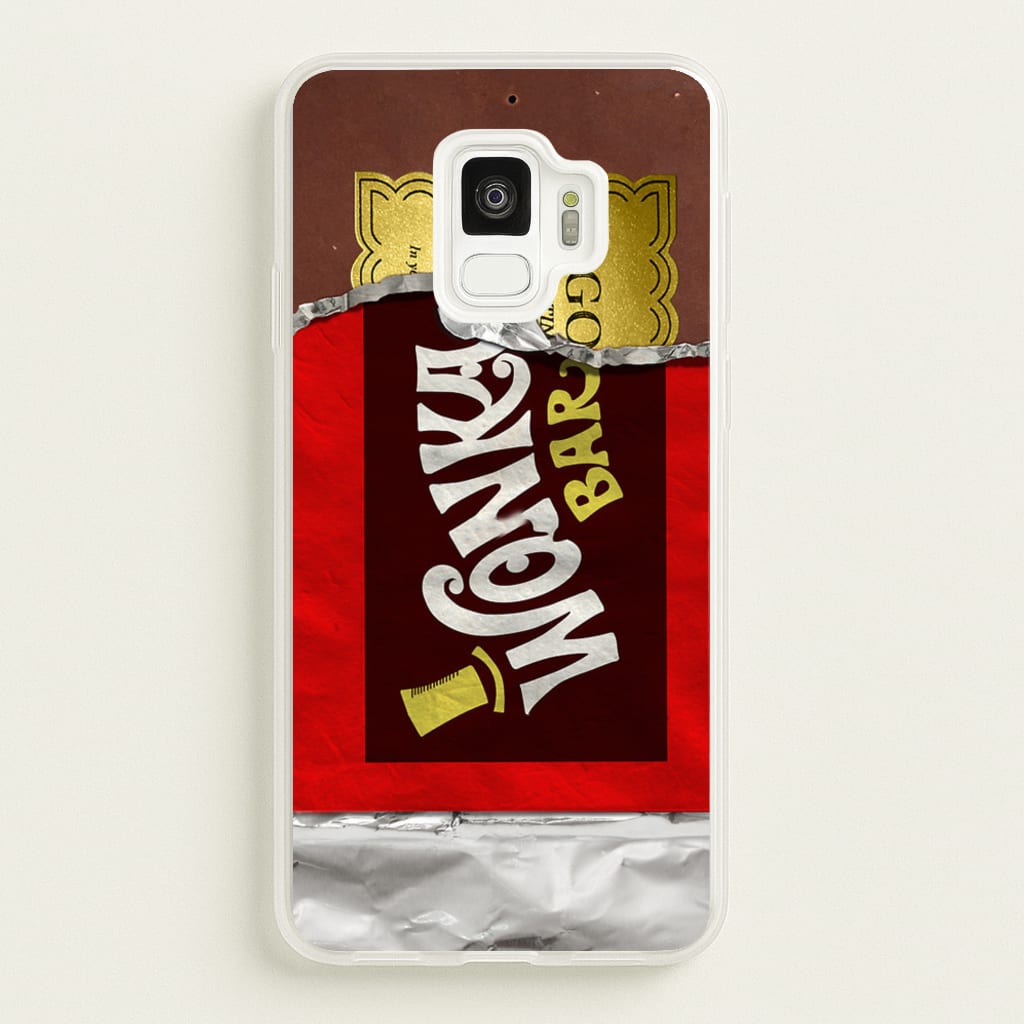 Wonka Bar Golden Ticket - Phone Case for Galaxy S9