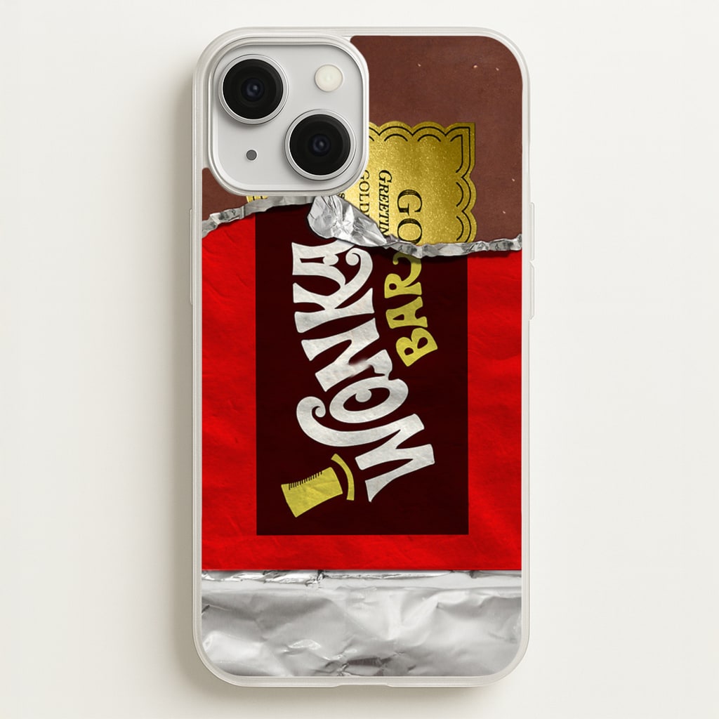 Wonka Bar Golden Ticket - Phone Case for iPhone 13 Mini