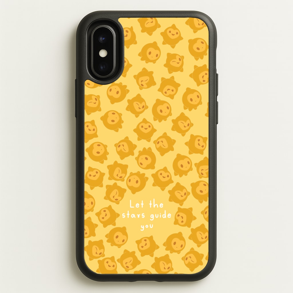 Star Pattern - Wish - Disney Phone Case for iPhone X / XS
