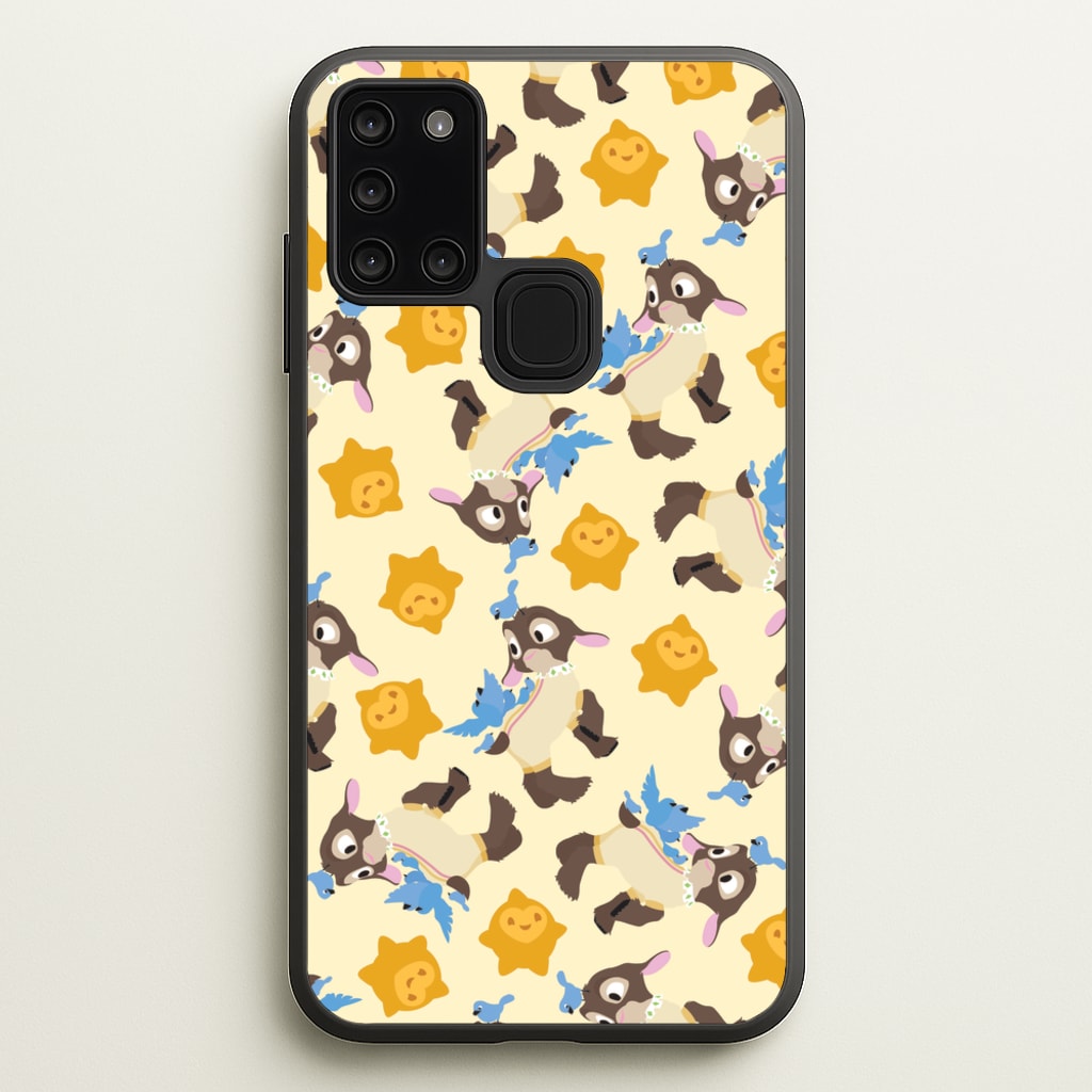Wish Pattern - Disney Phone Case for Galaxy A21s