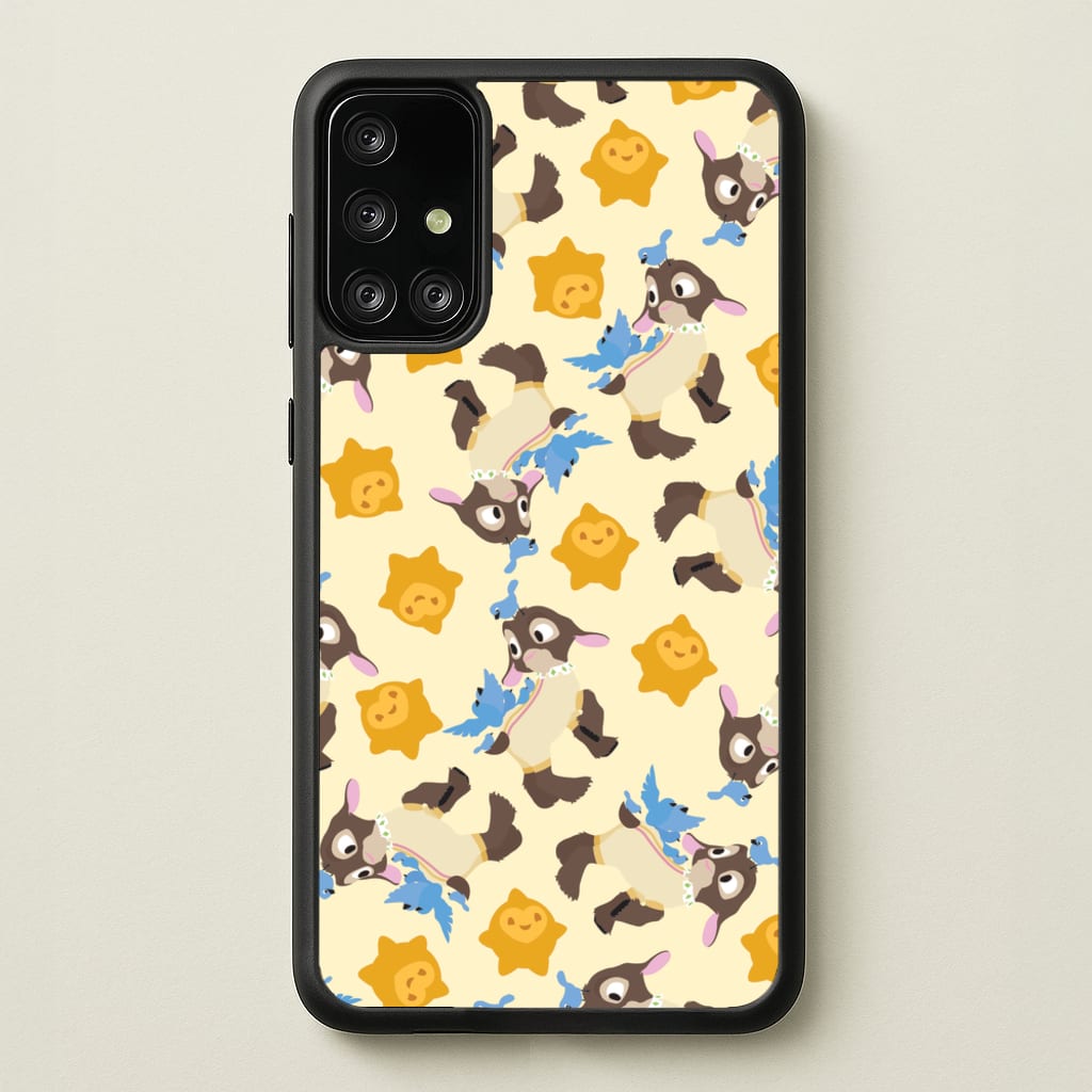 Wish Pattern - Disney Phone Case for Galaxy A71