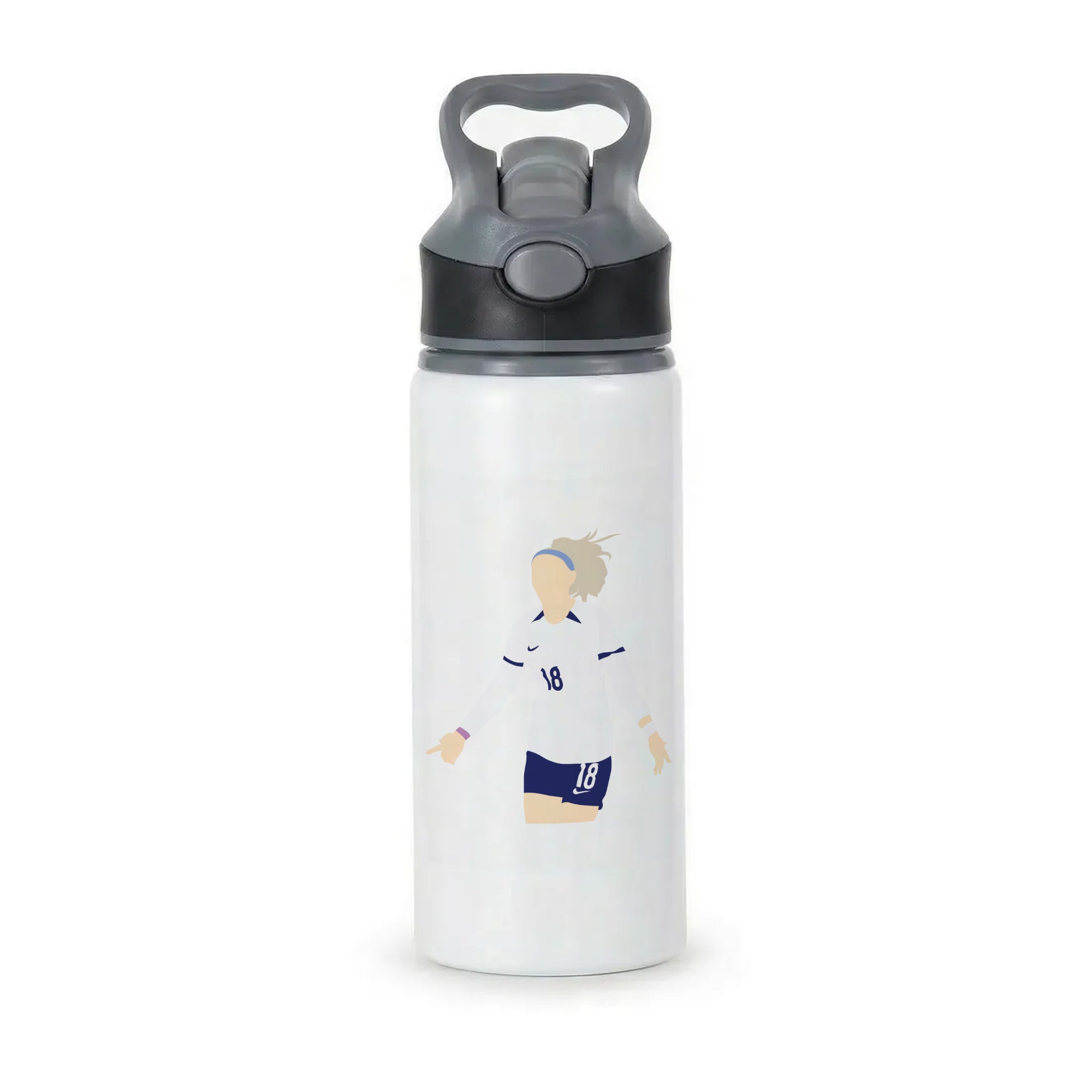 Kelly - Womens World Cup Active Water Bottle - Black