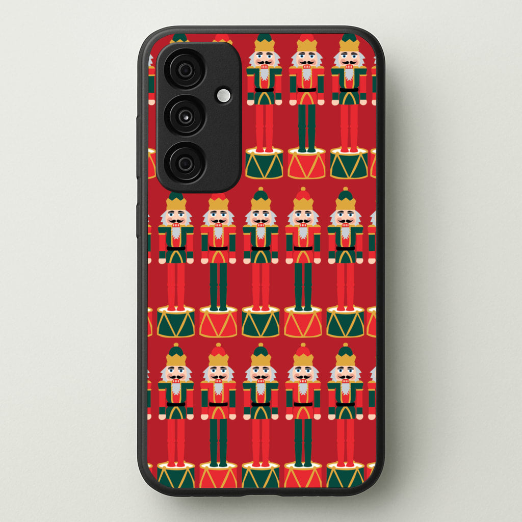 Nutcracker - Christmas Patterns - Christmas Patterns Phone Case for Galaxy A35