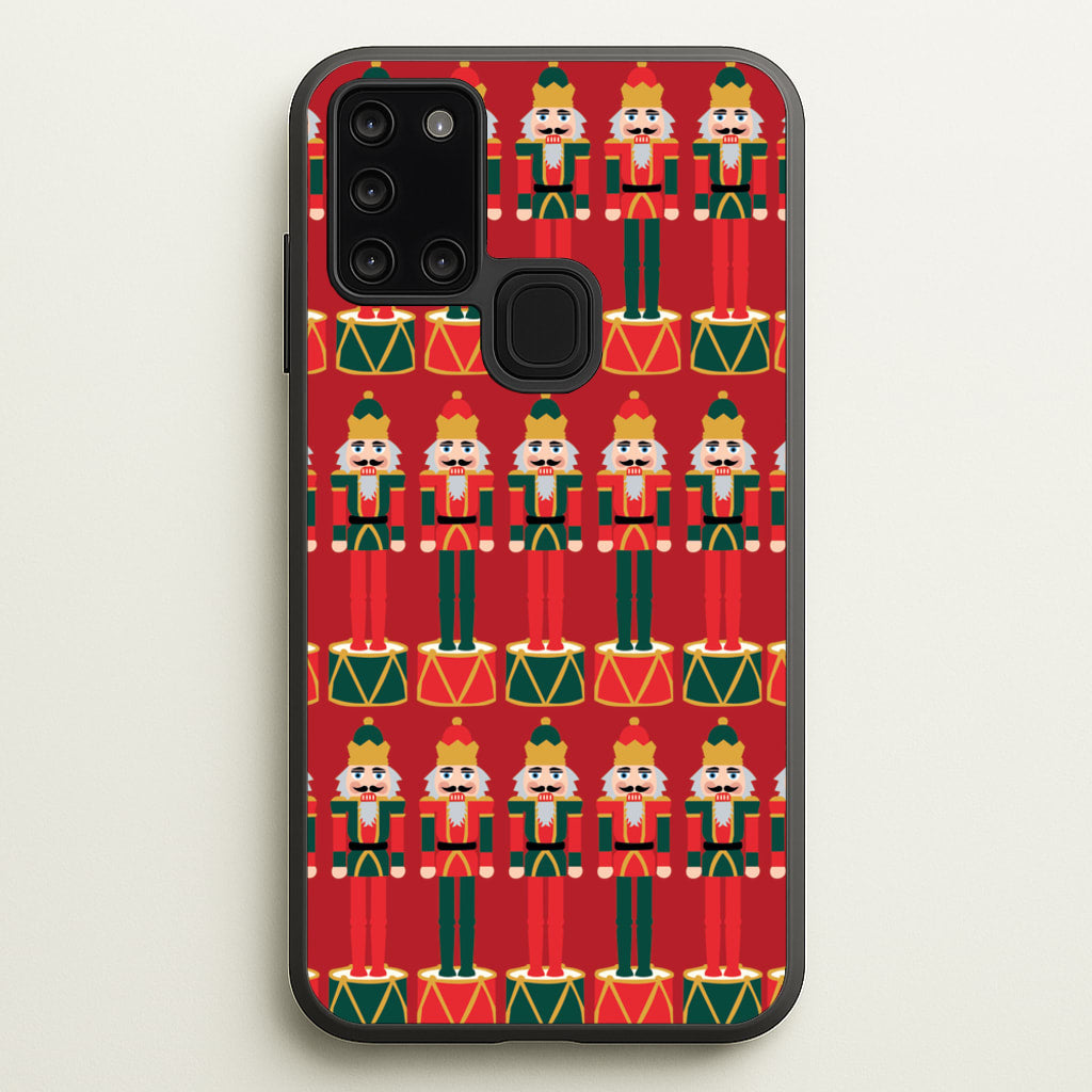 Nutcracker - Christmas Patterns - Christmas Patterns Phone Case for Galaxy A21s