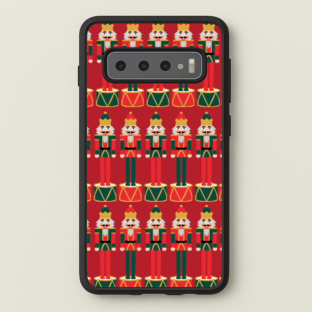 Nutcracker - Christmas Patterns - Christmas Patterns Phone Case for Galaxy S10
