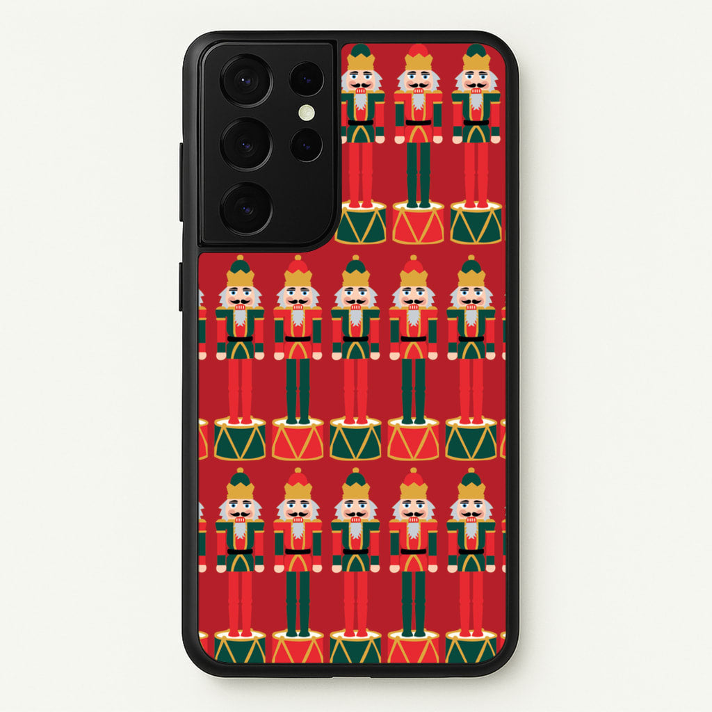 Nutcracker - Christmas Patterns - Christmas Patterns Phone Case for Galaxy S21 Ultra