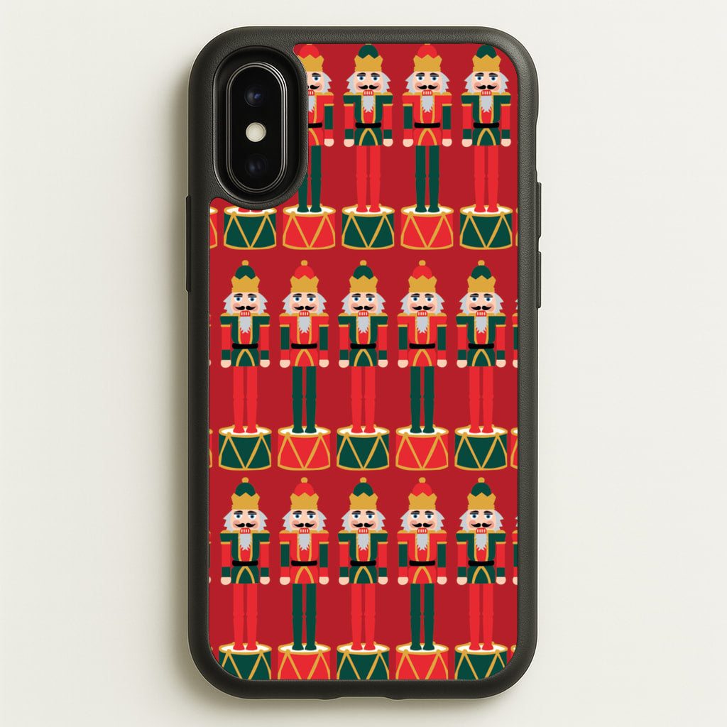 Nutcracker - Christmas Patterns - Christmas Patterns Phone Case for iPhone X / XS
