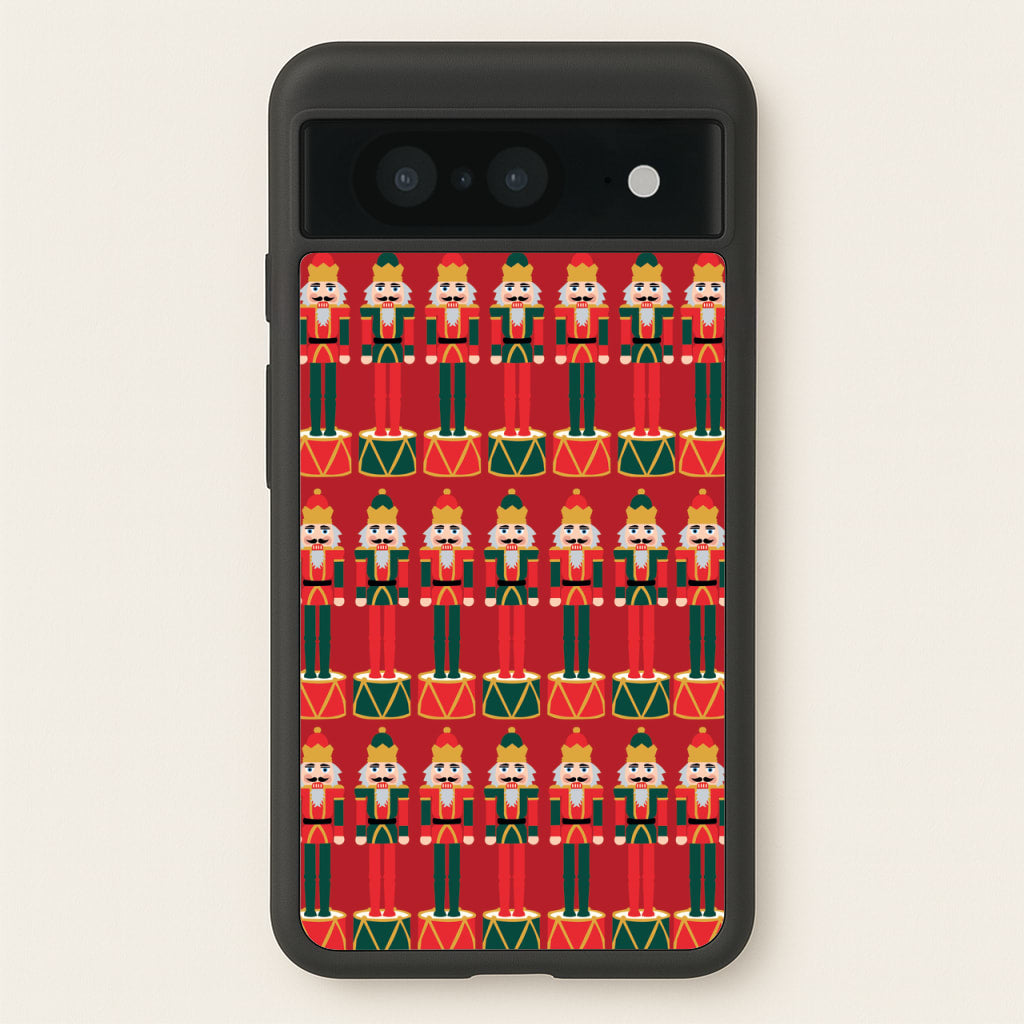 Nutcracker - Christmas Patterns - Christmas Patterns Phone Case for Google Pixel 8