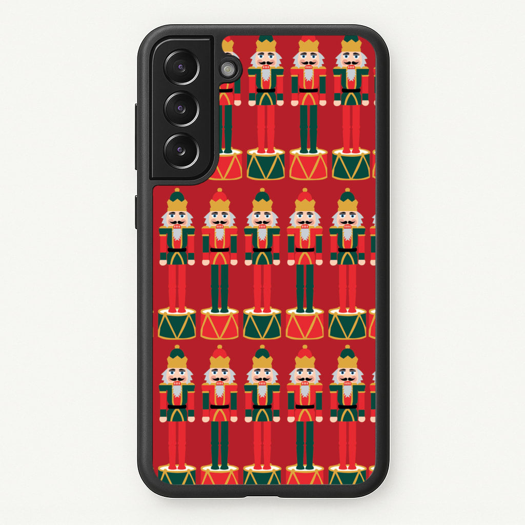 Nutcracker - Christmas Patterns - Christmas Patterns Phone Case for Galaxy S21 Plus