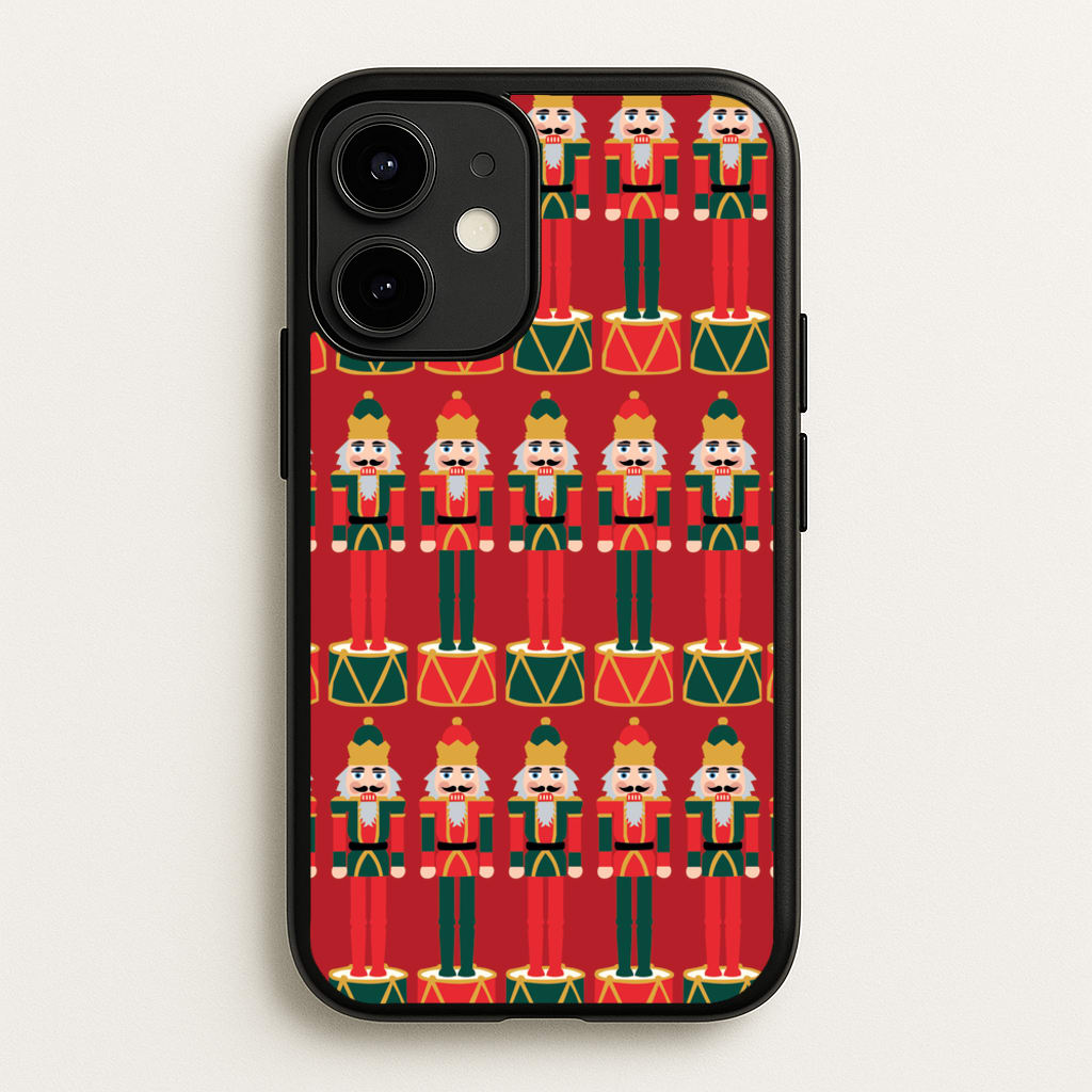 Nutcracker - Christmas Patterns - Christmas Patterns Phone Case for iPhone 12 / 12 Pro