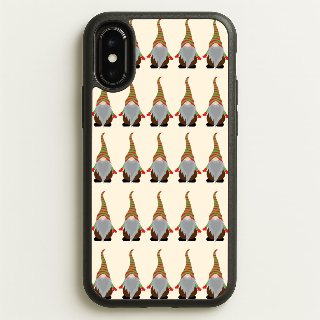 Gonks - Christmas Patterns - Christmas Patterns Phone Case for iPhone X / XS