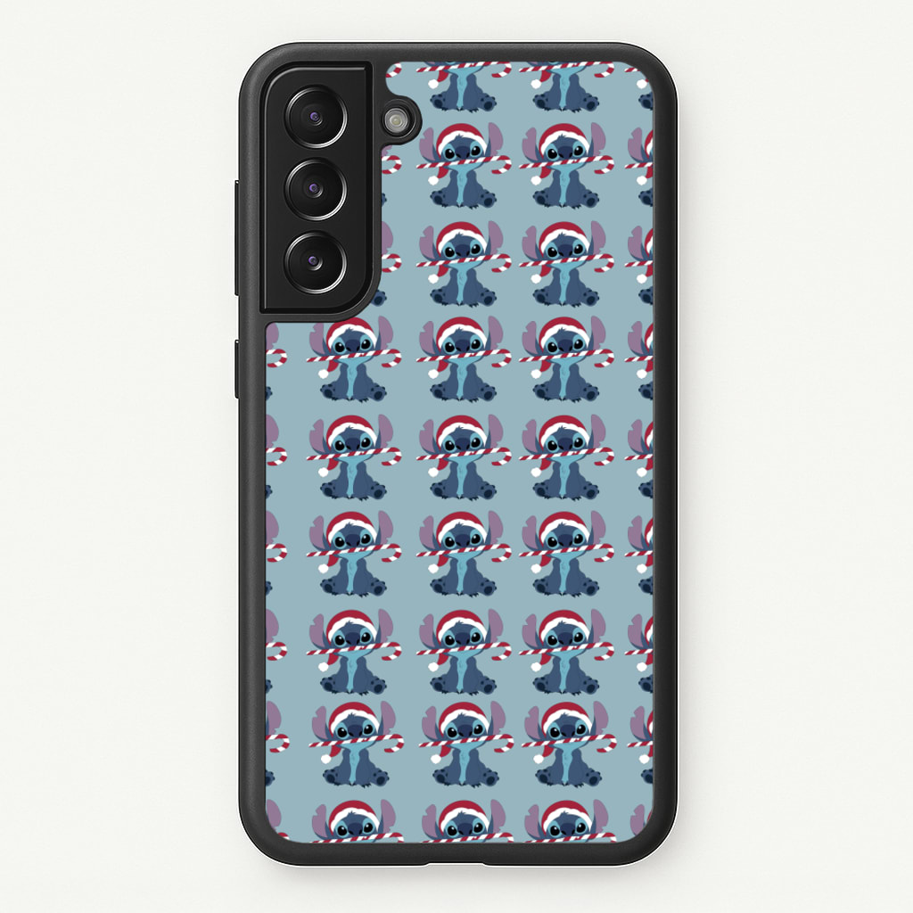 Stitch - Christmas Patterns - Christmas Patterns Phone Case for Galaxy S21