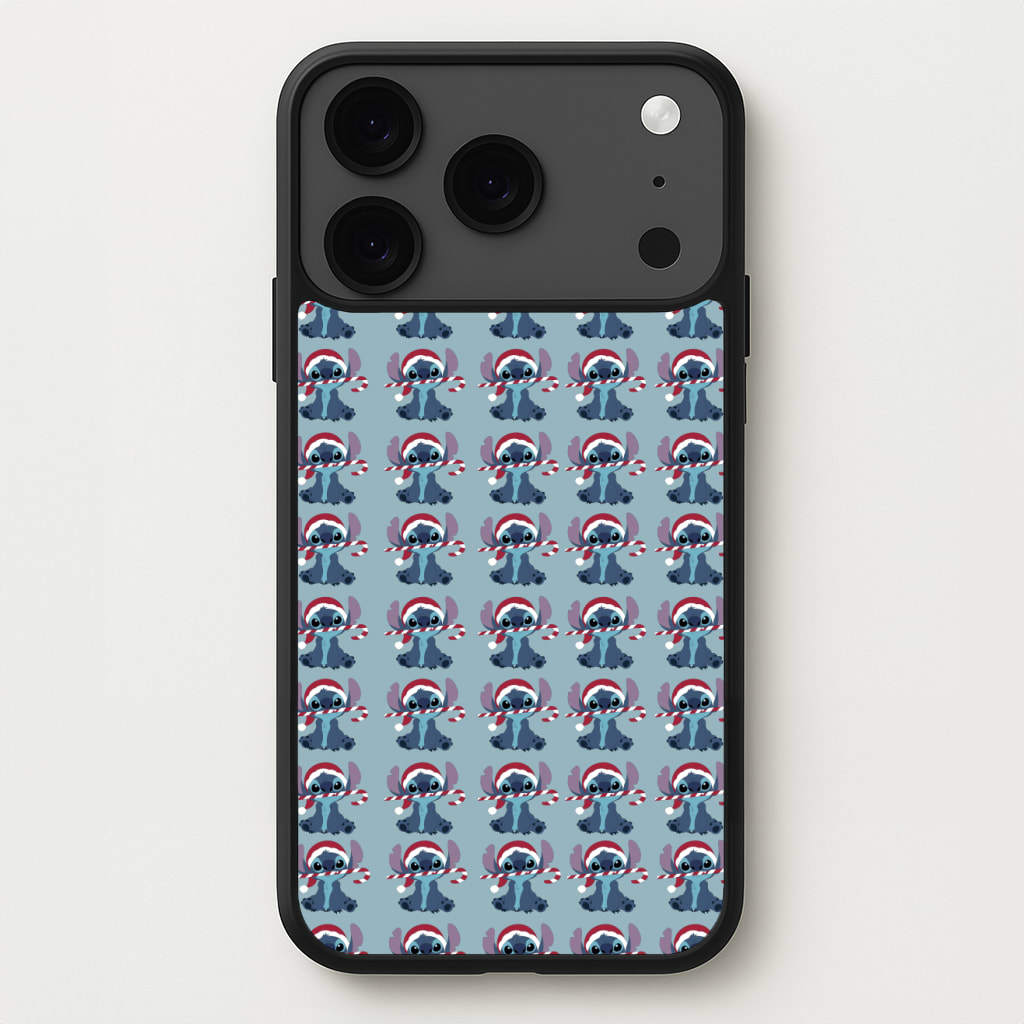 Stitch - Christmas Patterns Phone Case for iPhone 17 Pro