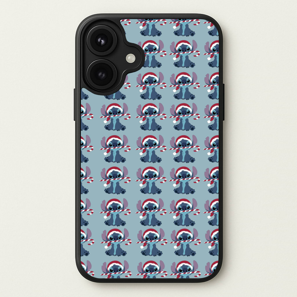 Stitch - Christmas Patterns Phone Case for iPhone 17