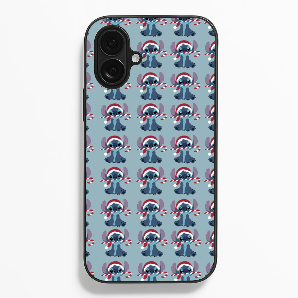 Stitch - Christmas Patterns - Christmas Patterns Phone Case for iPhone 16 Plus
