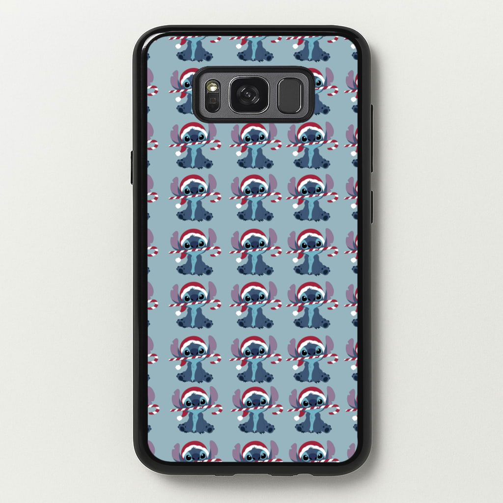 Stitch - Christmas Patterns - Christmas Patterns Phone Case for Galaxy S8 Plus