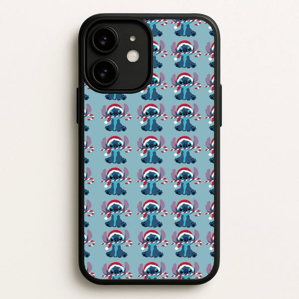 Stitch - Christmas Patterns - Christmas Patterns Phone Case for iPhone 11