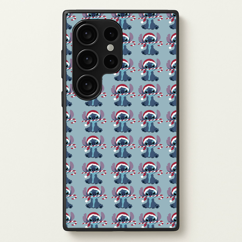 Stitch - Christmas Patterns - Christmas Patterns Phone Case for Galaxy S24 Ultra